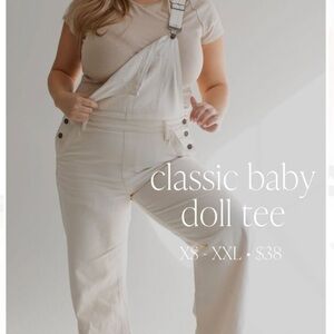 Carly Jean Los Angeles Classic Baby Doll Tee